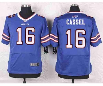 nike nfl jerseys buffalo bills #16 cassel blue[Elite]