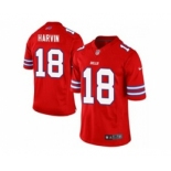 nike nfl jerseys buffalo bills #18 harvin red[Elite]