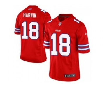 nike nfl jerseys buffalo bills #18 harvin red[Elite]