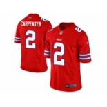 nike nfl jerseys buffalo bills #2 carpenter red[Elite]