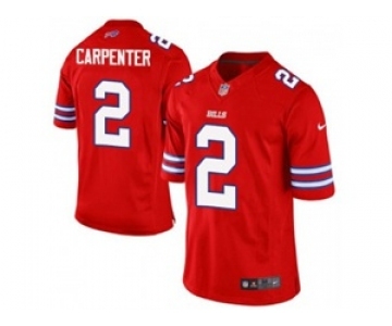 nike nfl jerseys buffalo bills #2 carpenter red[Elite]