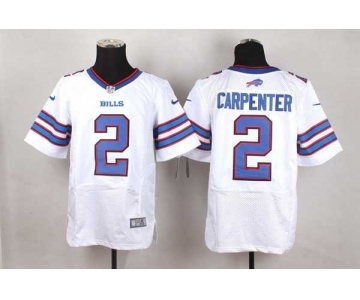 nike nfl jerseys buffalo bills #2 carpenter white[Elite]