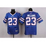 nike nfl jerseys buffalo bills #23 williams blue[Elite]