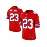 nike nfl jerseys buffalo bills #23 williams red[Elite]