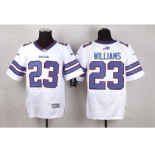 nike nfl jerseys buffalo bills #23 williams white[Elite]