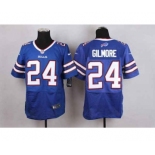 nike nfl jerseys buffalo bills #24 gilmore blue[Elite]