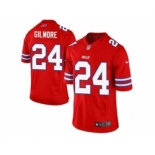 nike nfl jerseys buffalo bills #24 gilmore red[Elite]