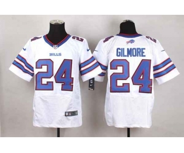 nike nfl jerseys buffalo bills #24 gilmore white[Elite]