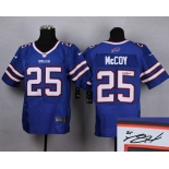 nike nfl jerseys buffalo bills #25 Mccoy blue[Elite signature]