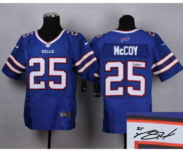 nike nfl jerseys buffalo bills #25 Mccoy blue[Elite signature]