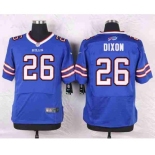 nike nfl jerseys buffalo bills #26 dixon blue[Elite]