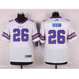 nike nfl jerseys buffalo bills #26 dixon white[Elite]