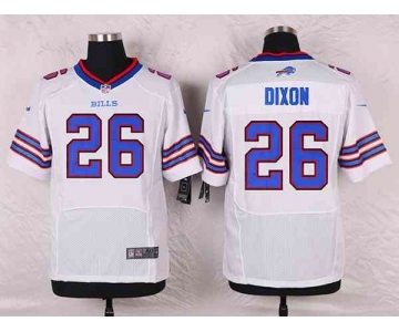 nike nfl jerseys buffalo bills #26 dixon white[Elite]