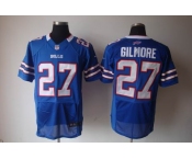 nike nfl jerseys buffalo bills #27 gilmore blue[elite]