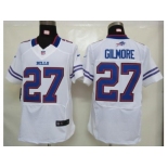 nike nfl jerseys buffalo bills #27 gilmore white [Elite]