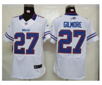 nike nfl jerseys buffalo bills #27 gilmore white [Elite]