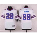 nike nfl jerseys buffalo bills #28 darby white[new Elite][darby]