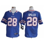 nike nfl jerseys buffalo bills #28 spiller blue[Elite]