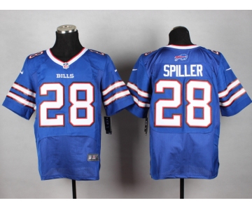 nike nfl jerseys buffalo bills #28 spiller blue[new Elite]