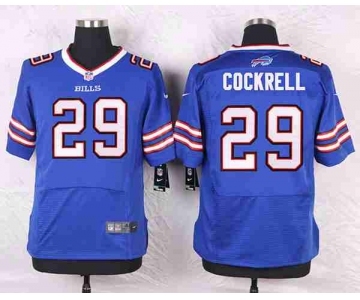 nike nfl jerseys buffalo bills #29 cockrell blue[Elite]