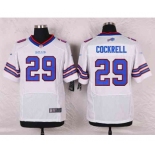 nike nfl jerseys buffalo bills #29 cockrell white[Elite]