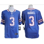 nike nfl jerseys buffalo bills #3 manuel blue[Elite]