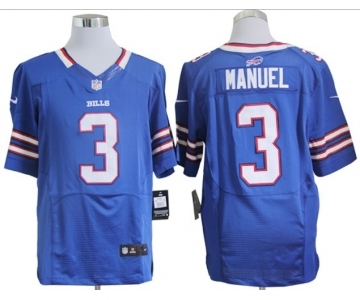 nike nfl jerseys buffalo bills #3 manuel blue[Elite]