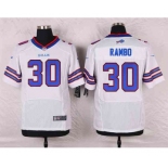 nike nfl jerseys buffalo bills #30 rambo white[Elite]