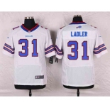 nike nfl jerseys buffalo bills #31 ladler white[Elite]