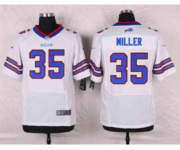 nike nfl jerseys buffalo bills #35 miller white[Elite][miller]