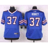 nike nfl jerseys buffalo bills #37 robey blue[Elite]