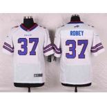 nike nfl jerseys buffalo bills #37 robey white[Elite]