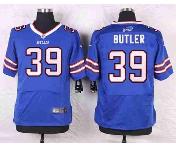 nike nfl jerseys buffalo bills #39 butler blue[Elite]