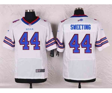 nike nfl jerseys buffalo bills #44 sweeting white[Elite]