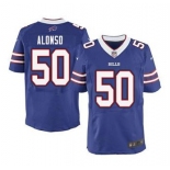 nike nfl jerseys buffalo bills #50 alonso blue[Elite][alonso]