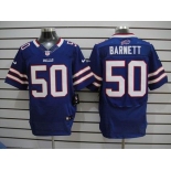 nike nfl jerseys buffalo bills #50 barnett blue[Elite]