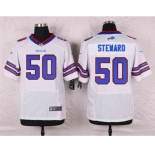 nike nfl jerseys buffalo bills #50 steward white[Elite][steward]