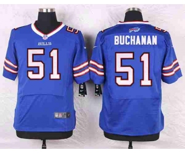 nike nfl jerseys buffalo bills #51 buchanan blue[Elite][buchanan]