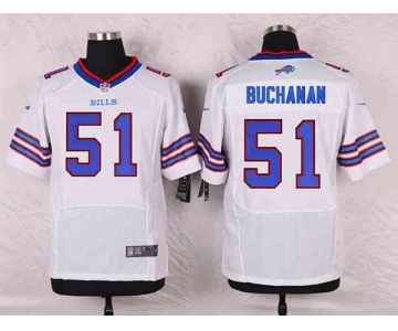 nike nfl jerseys buffalo bills #51 buchanan white[Elite][buchanan]