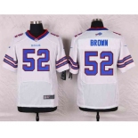 nike nfl jerseys buffalo bills #52 brown white[Elite][brown]