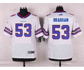 nike nfl jerseys buffalo bills #53 bradham white[Elite]