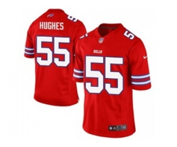 nike nfl jerseys buffalo bills #55 hughes red[Elite][hughes]