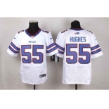 nike nfl jerseys buffalo bills #55 hughes white[Elite][hughes]