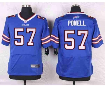 nike nfl jerseys buffalo bills #57 powell blue[Elite]