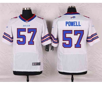 nike nfl jerseys buffalo bills #57 powell white[Elite]