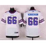 nike nfl jerseys buffalo bills #66 henderson white[Elite]