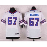 nike nfl jerseys buffalo bills #67 williams white[Elite]