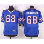 nike nfl jerseys buffalo bills #68 richardson blue[Elite]