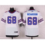 nike nfl jerseys buffalo bills #68 richardson white[Elite]