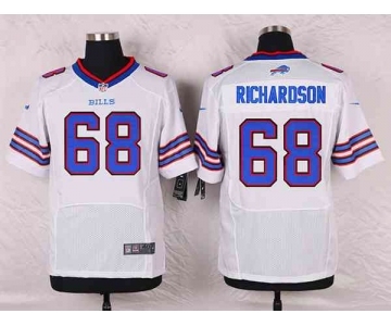 nike nfl jerseys buffalo bills #68 richardson white[Elite]